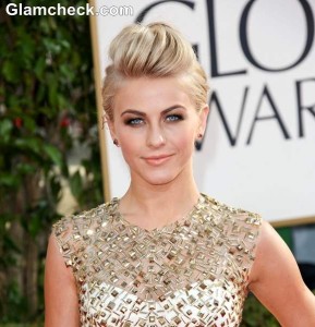 Julianne Hough Hairstyle at 70th Anuual Golden Globe Awards