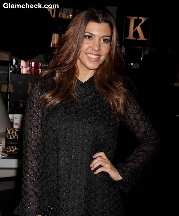 Kourtney Kardashian Visits Kardashian Khaos for Meet Greet with Fans