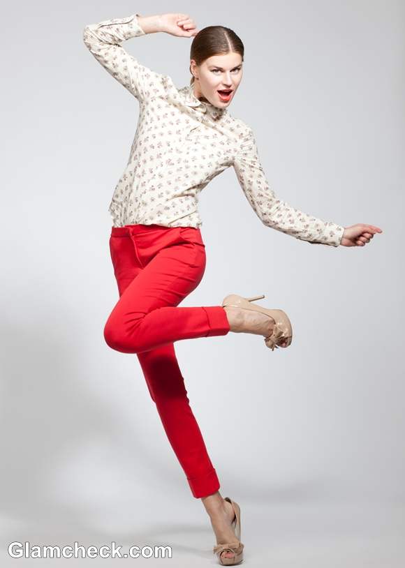 Rock the Look Semi Formal with Red Pants