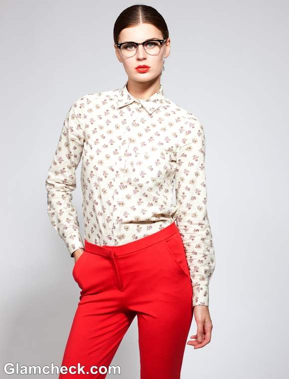 Semi-Formal look with Red Pants