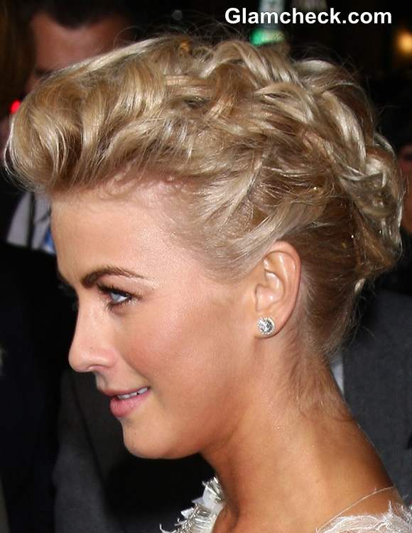 julianne hough updos front and back view