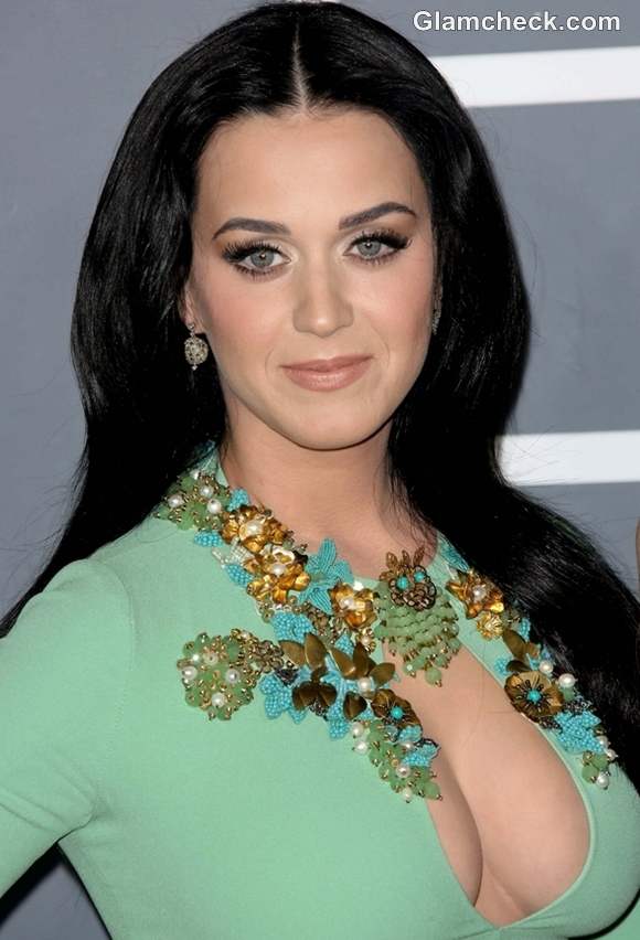 Katy Perry Hairstyle at 2013 Annual Grammy Awards