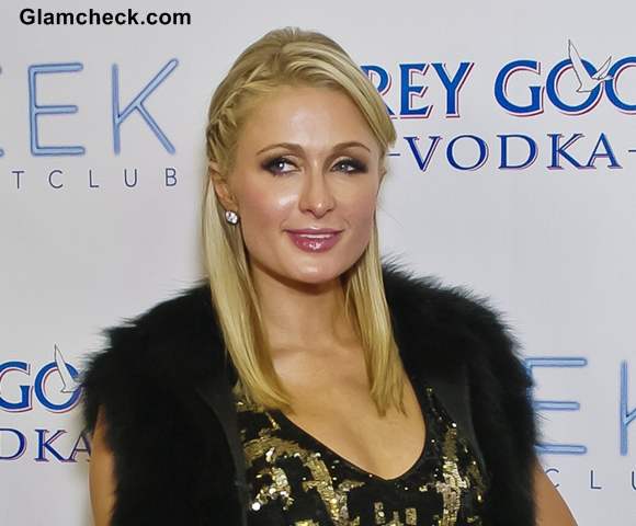 Paris Hilton Rocks Milmaid-esque Braids at BDay Bash