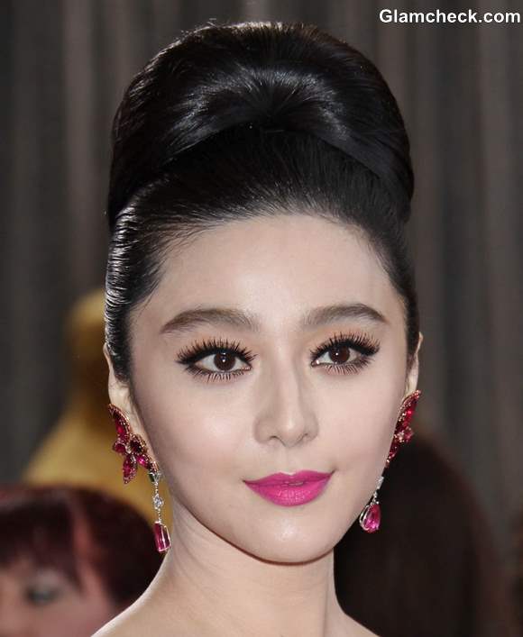 Bee-utiful: Fan Bingbing Elegant in Retro Do during Oscars 2013