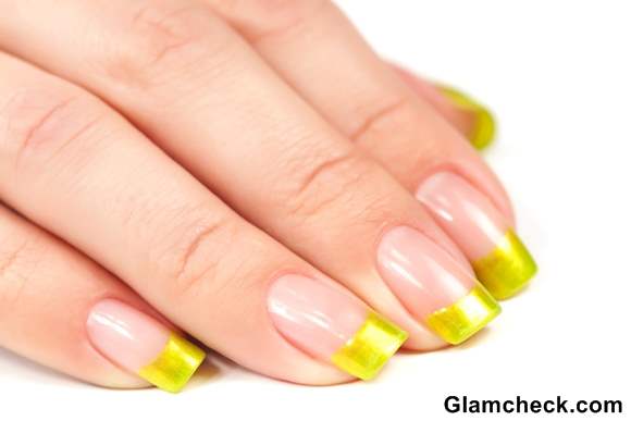 Green Nails Manicure tips