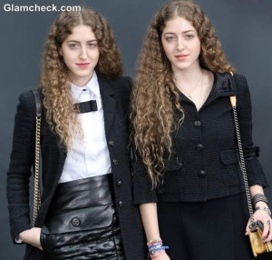 Abu Khadra Twins Chic at Paris Fashion Week Fall/Winter 2013