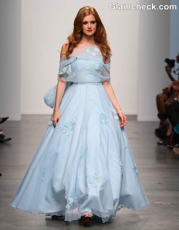 Light-Blue Ball Gown s-s 2013 -KabukiU