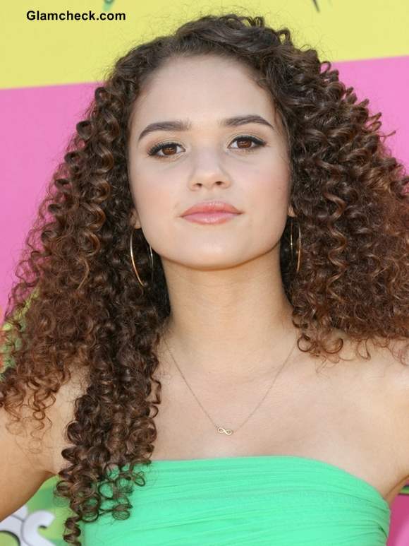 Madison Pettis Hairstyle at Nickelodeon Annual Kids Choice Awards 2013