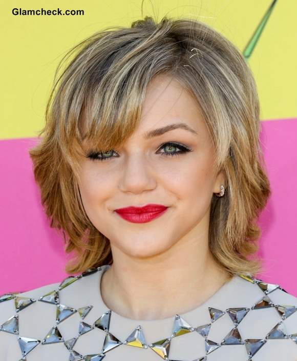 Oana Gregory Hairstyle at Nickelodeon Annual Kids Choice Awards 2013