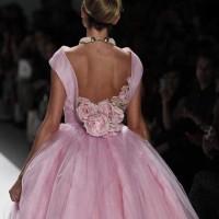Pink ball gown s-s 2013 Zang Toi