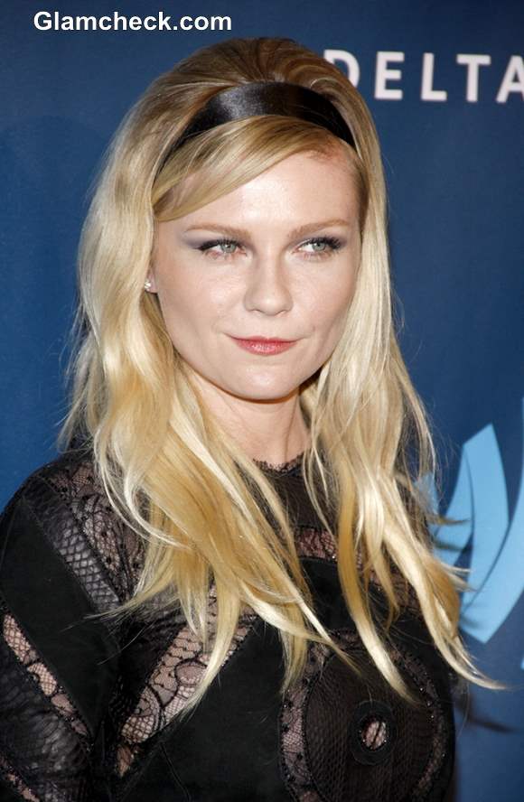 Kirsten Dunst Hairstyle at 2013 GLAAD Media Awards