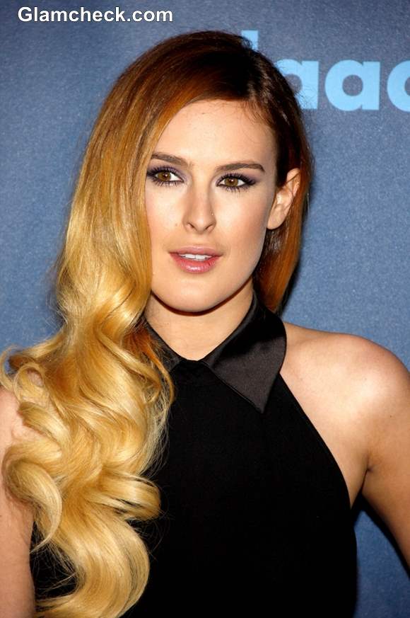 Rumer Willis Hairstyle at 2013 GLAAD Media Awards