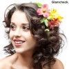 Spring Flowers Hairstyles for Short curly Hair