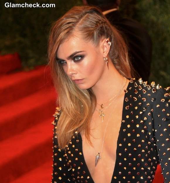 Cara Delevingne hairstyle 2013 PUNK Chaos to Couture