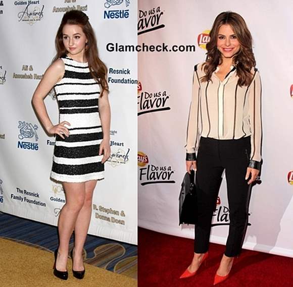 Style Inspiration- Wearing Black White Stripes 2013