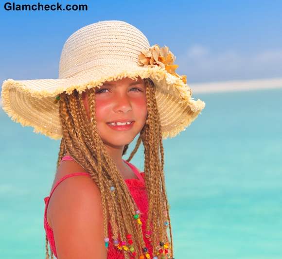 Beach Hairstyles for Little Girls