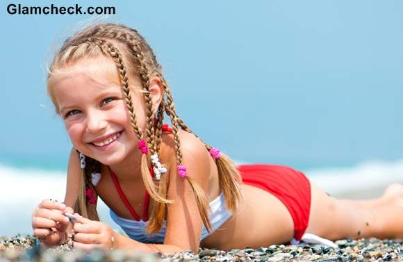 Beach Hairstyles for Kids