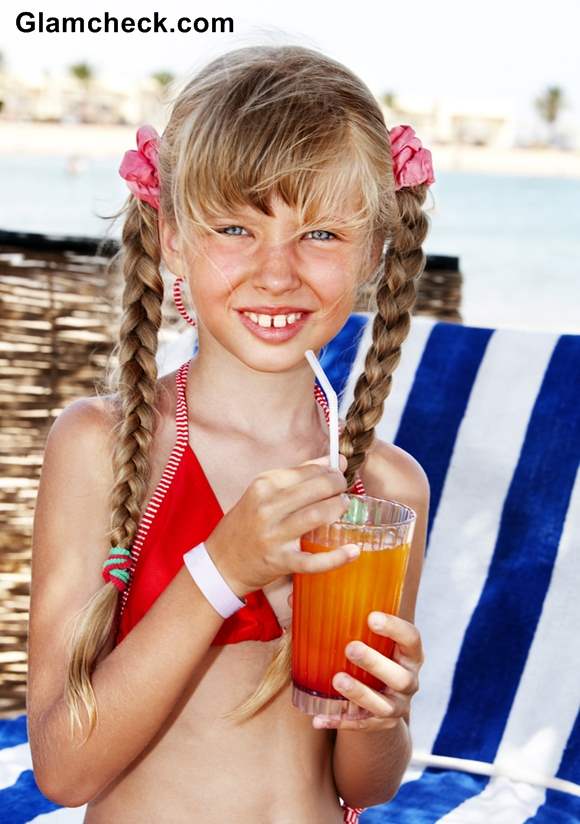 Beach Hairstyles for Little Girls braids