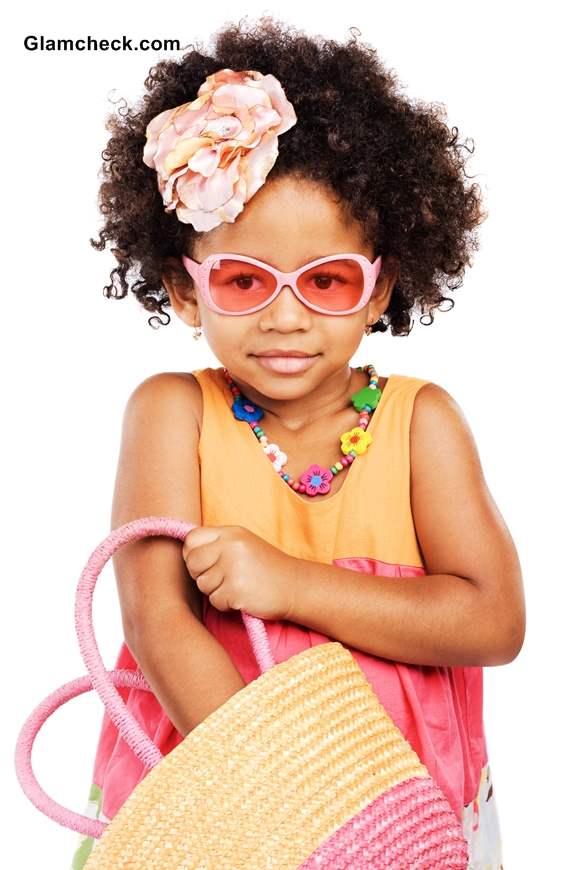 Beach Hairstyles for little Girls flower