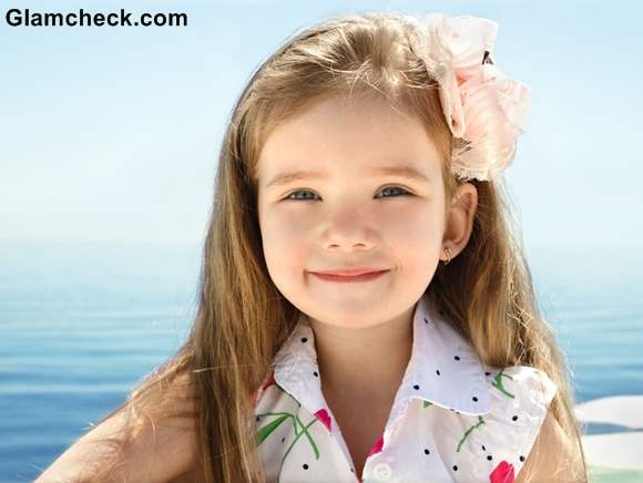 Beach Hairstyles little Girls long hair