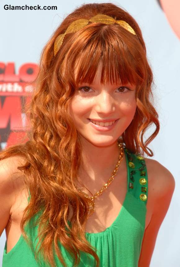 Bella Thorne Inspired Fun Hairstyles for little Teenage Girls