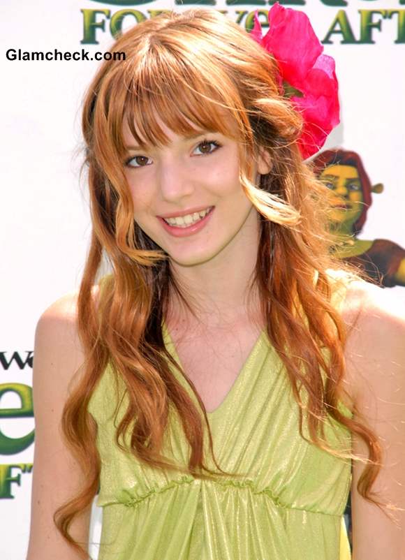 Bella Thorne curly Hairstyles for little Teenage Girls