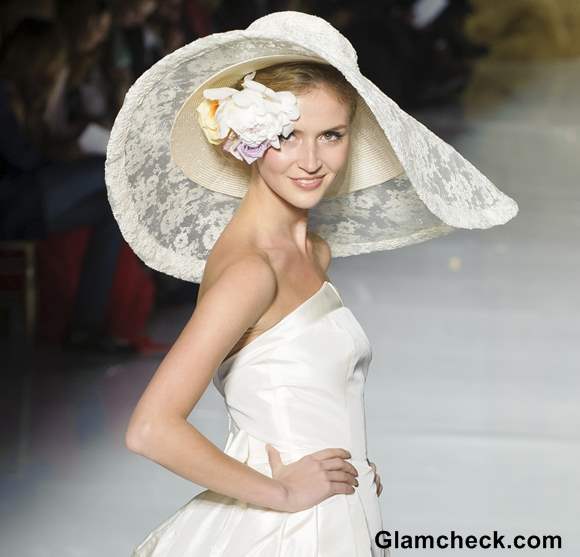 Ethereal yet Glamorous Bridal Head Gears at Pronovias