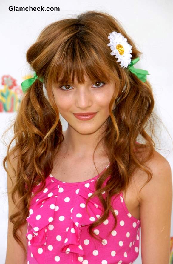 Cute Hairstyles for Little girls Bella Thorne inspired