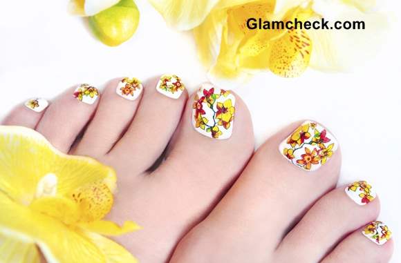 Feet Nail Art Pedicure