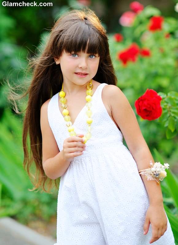 Styling Ideas For Little Girls With Long Hair And Bangs