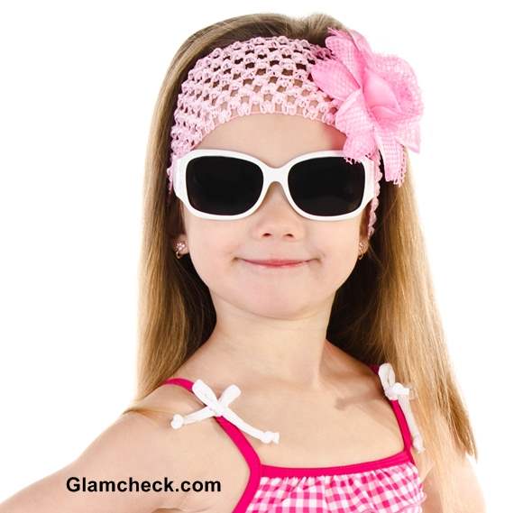 Little Girls Beach hairstyles hairband