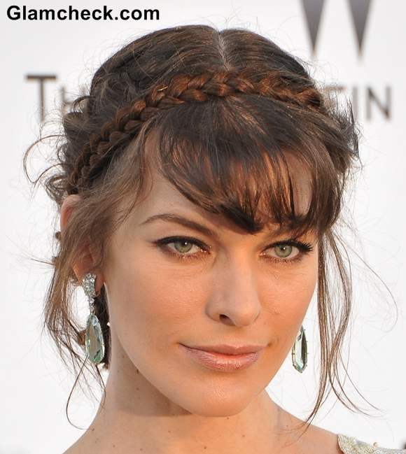 Makeup Milla Jovovich 2013 Cannes