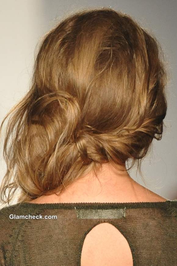 Part-Fishtail Side Braid Hairstyle
