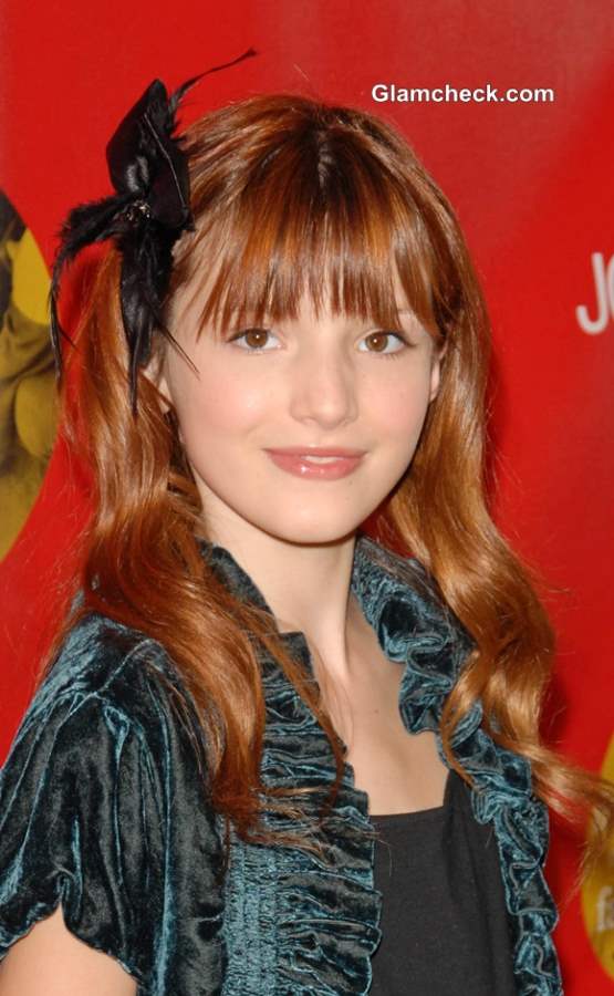 Prom Hairstyle for little teenage girls Bella Thorne inspired