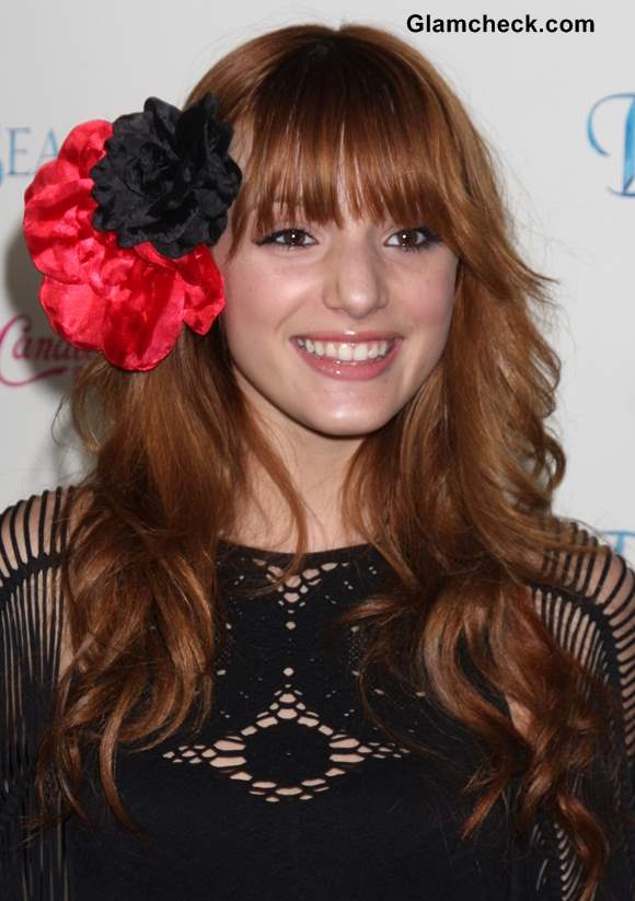 Prom Hairstyles for teenage girls Bella Thorne inspired