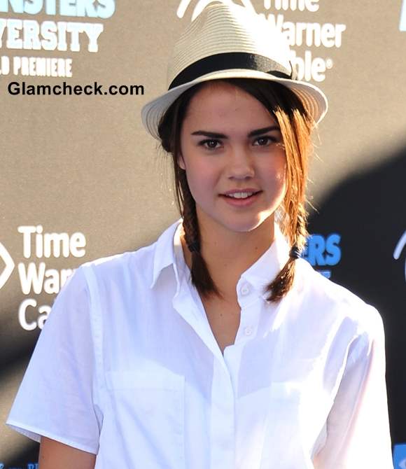 White Shirt with Cropped Pants 2013 Maia Mitchell