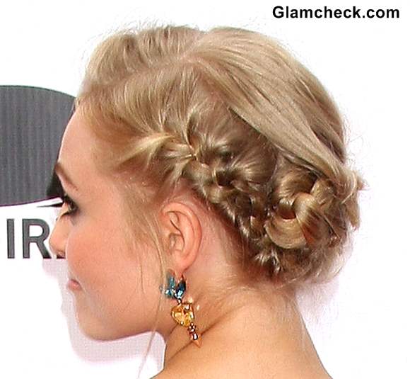 Anna Sophia braid hairstyle 2013