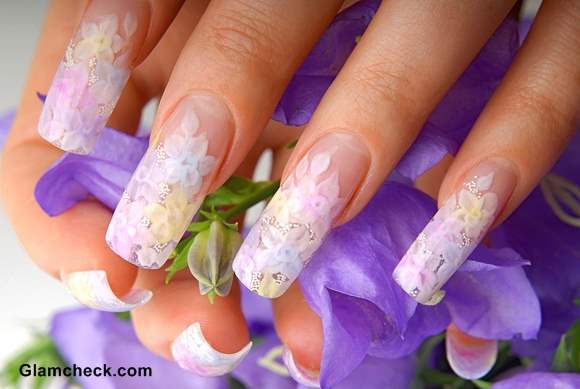 Bridal Nail Art Manicure