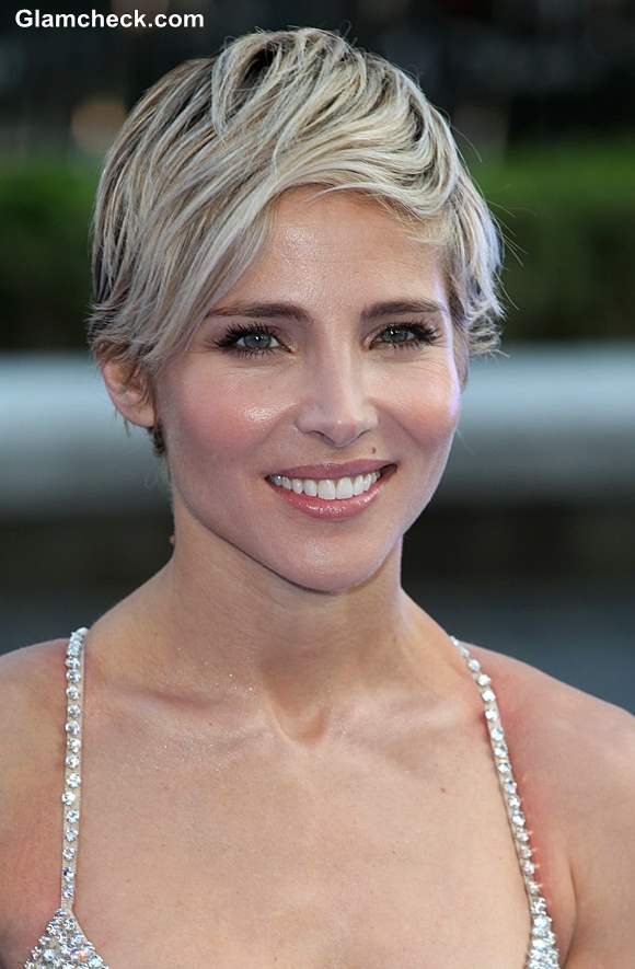 Elsa Pataky Pixie Hair Color and Styling