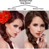 Hairstyle Poll Side Braid with or without Flower