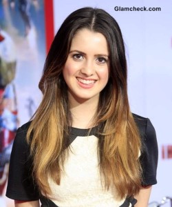 Fifty Shades of Blonde: Laura Marano Sports Colored Locks at “Iron Man ...