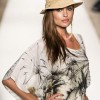 Lion Face Print Kaftan by Agua Bendita 2014