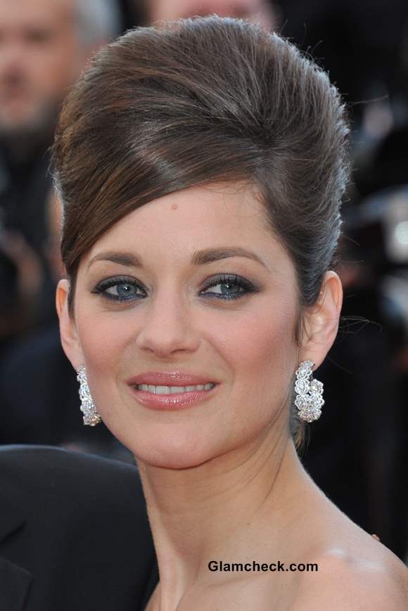 Marion Cotillard Retro Beehive at Cannes 2013