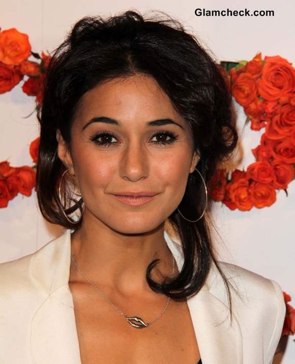 Monochrome with  Florals 2013 Emmanuelle Chriqui