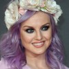 Perrie Edwards Lilac Hair color Fantastical Headband
