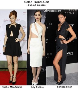 Celeb Trend Alert 2013 – Cutout Dresses