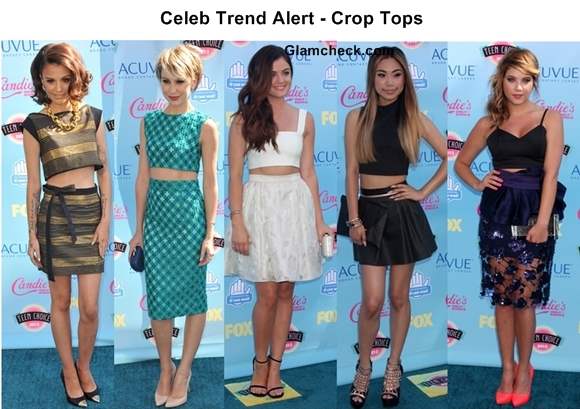 Celeb Trend Alert - Crop Tops