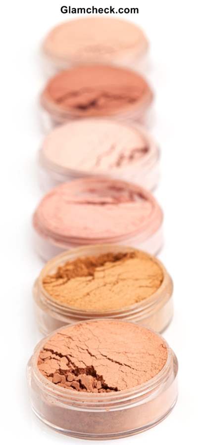 Face powder colors and types
