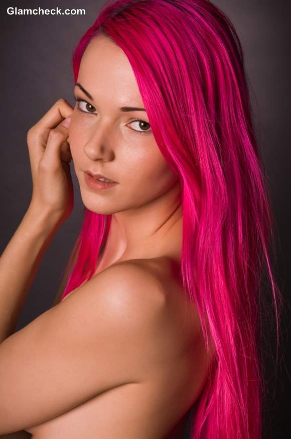 Full Pink Hair Color