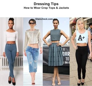 How To Wear Crop Tops and Jackets